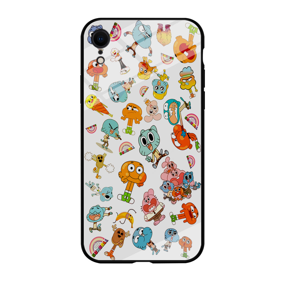 Gumball Doodle iPhone XR Case