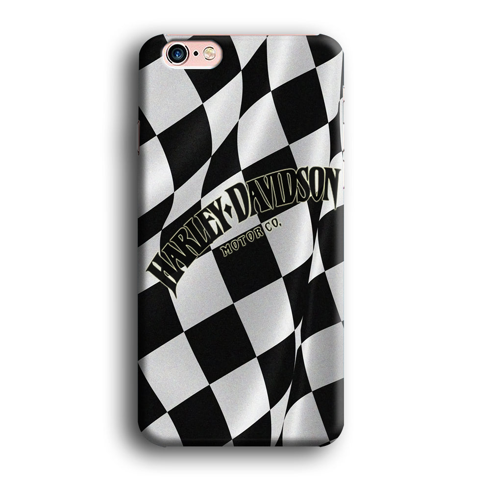 Harley Davidson Black White Flag iPhone 6 | 6s Case