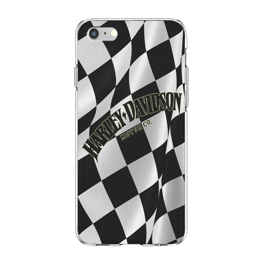 Harley Davidson Black White Flag iPhone 6 | 6s Case