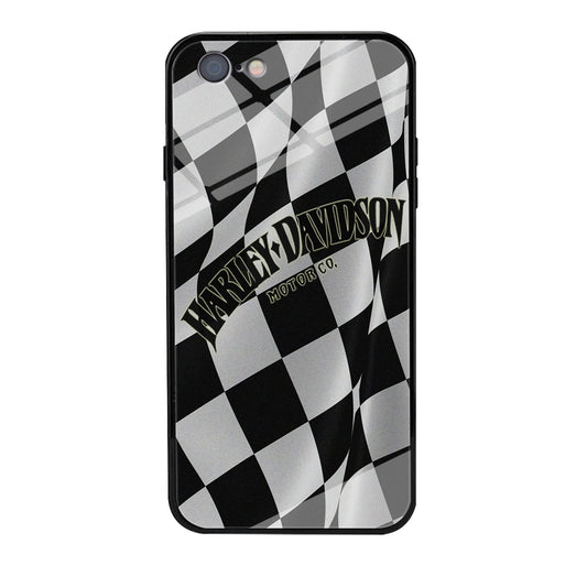 Harley Davidson Black White Flag iPhone 6 Plus | 6s Plus Case