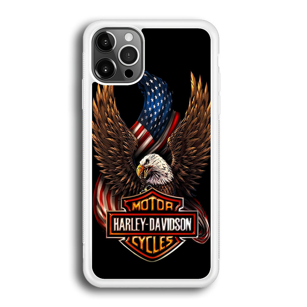 Harley Davidson Eagle US iPhone 12 Pro Case