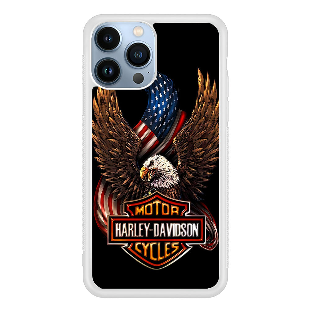 Harley Davidson Eagle US iPhone 14 Pro Max Case