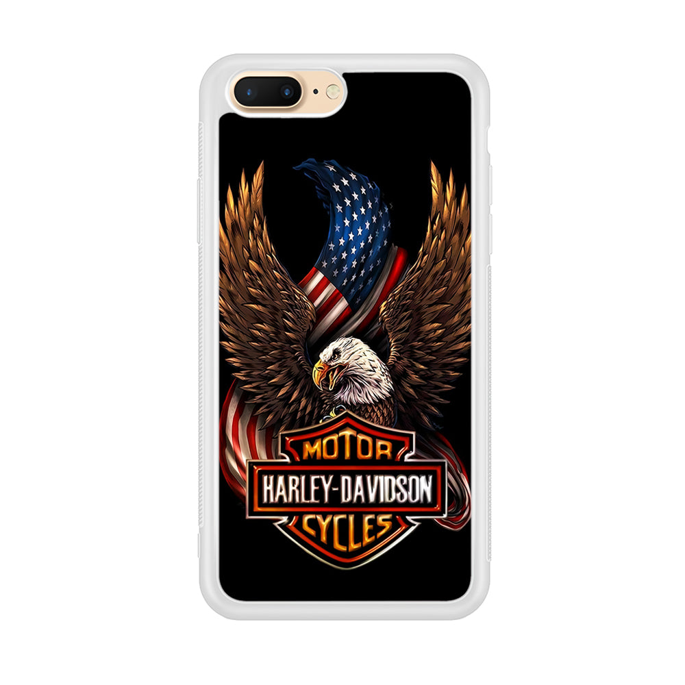 Harley Davidson Eagle US iPhone 8 Plus Case