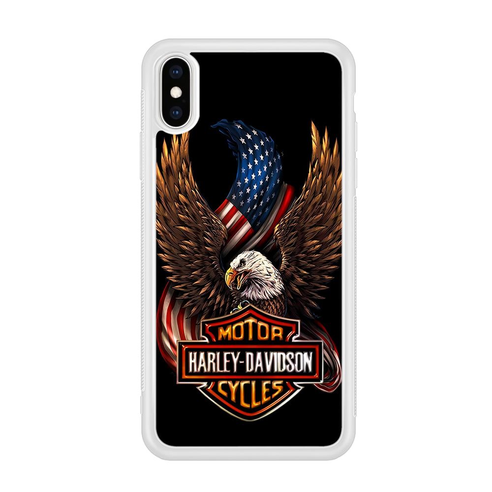 Harley Davidson Eagle US iPhone X Case