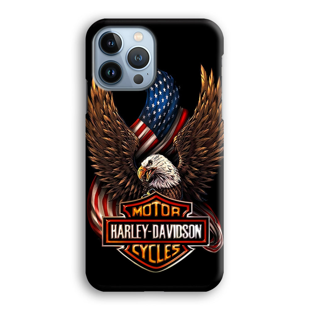 Harley Davidson Eagle US iPhone 14 Pro Max Case