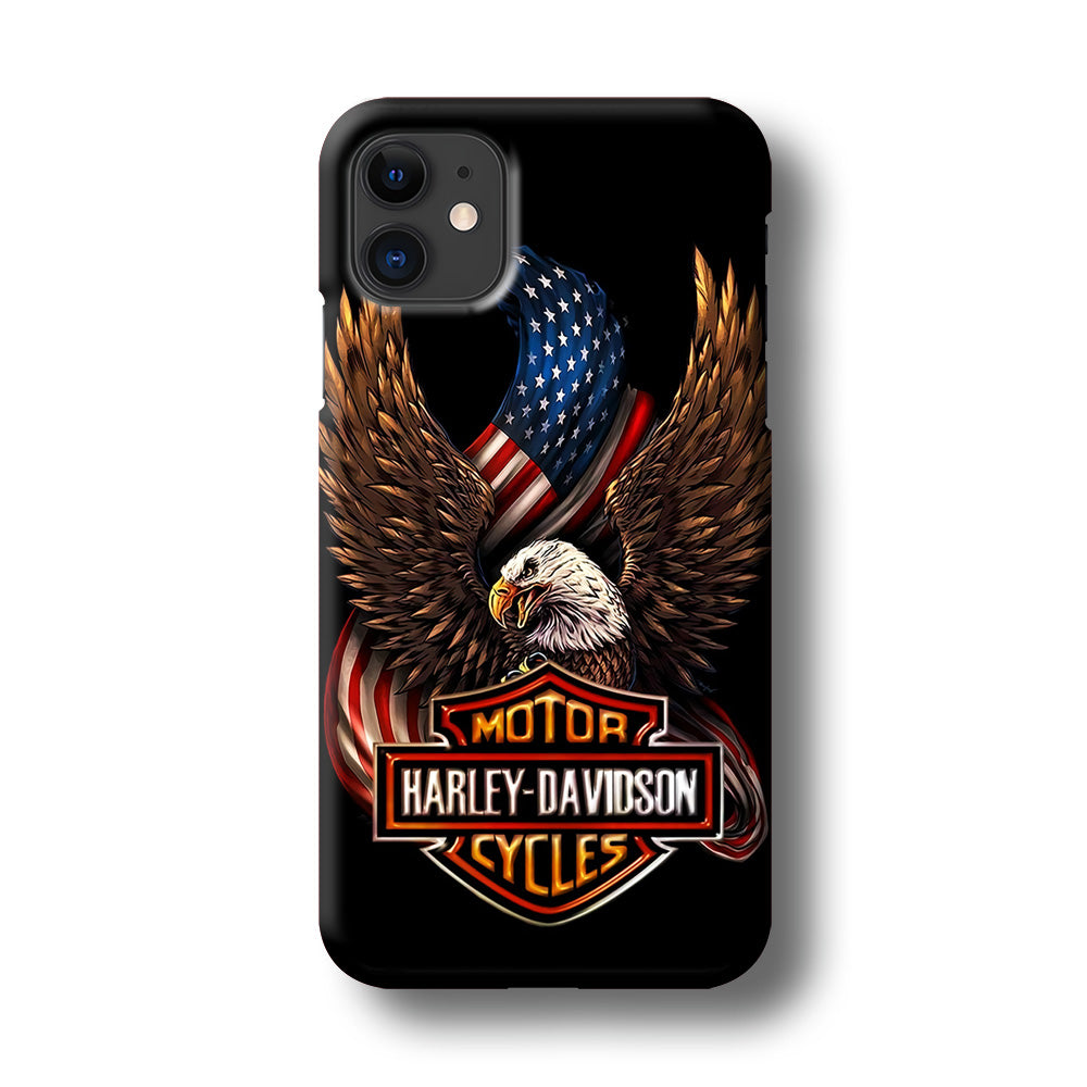 Harley Davidson Eagle US iPhone 11 Case