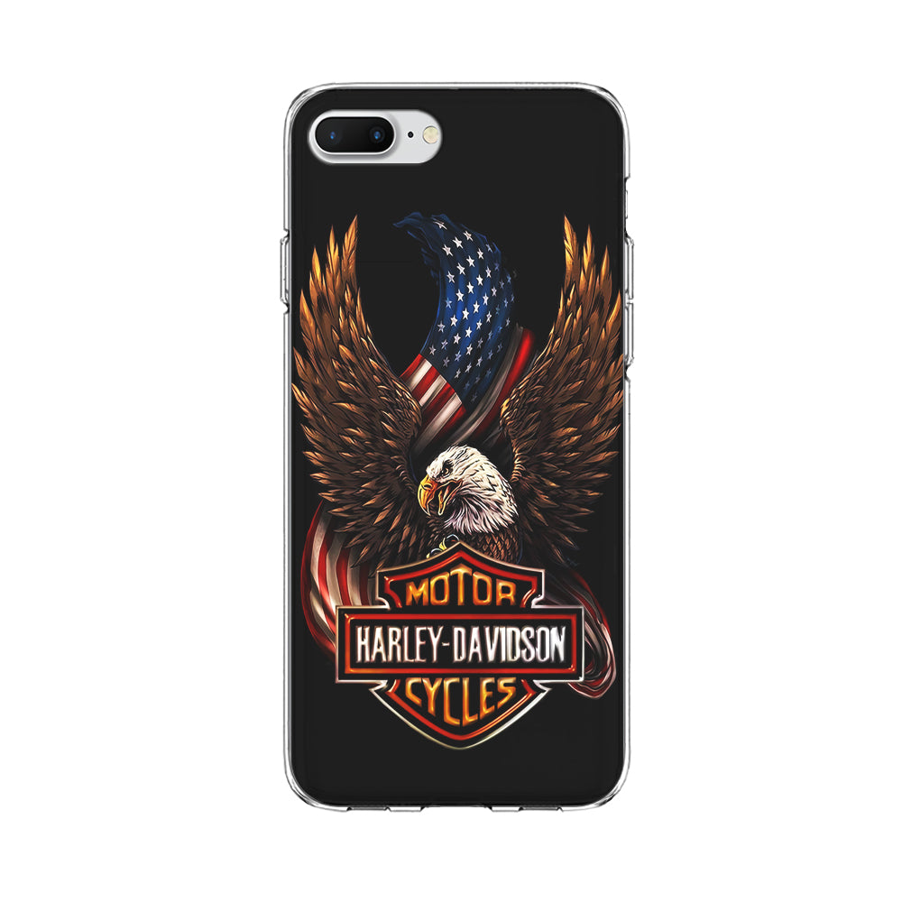 Harley Davidson Eagle US iPhone 8 Plus Case