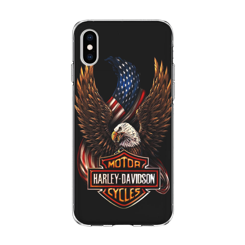 Harley Davidson Eagle US iPhone Xs Case