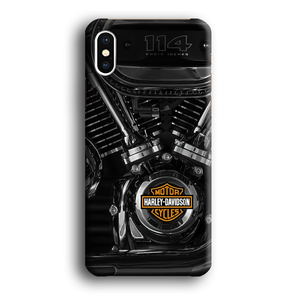 Harley Davidson Engine iPhone X Case