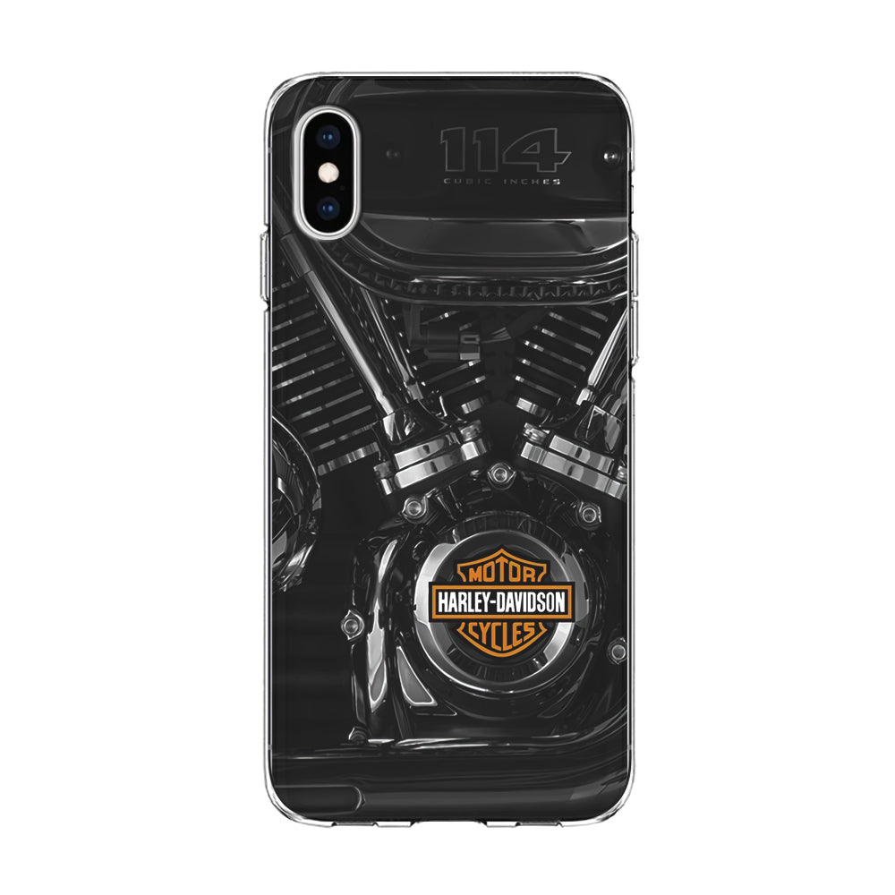 Harley Davidson Engine iPhone X Case