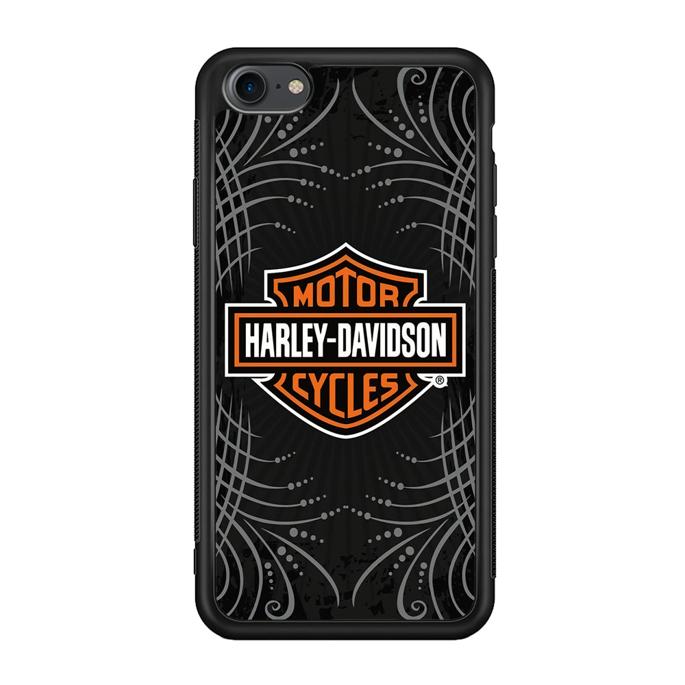 Harley Davidson Grey Motif iPhone 8 Case