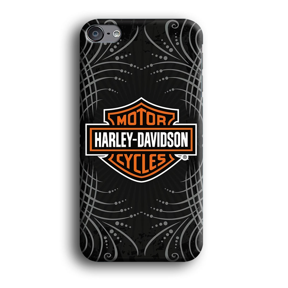 Harley Davidson Grey Motif iPod Touch 6 Case