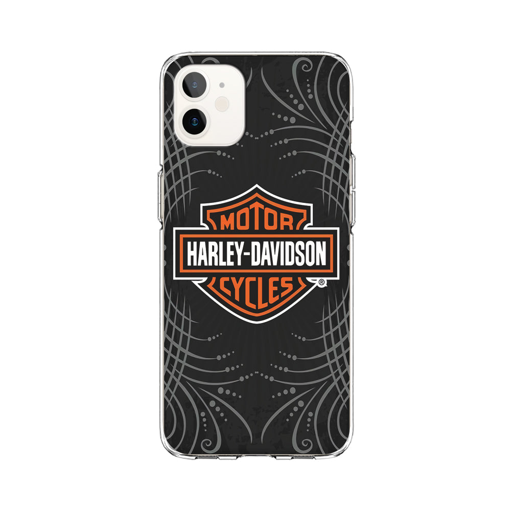 Harley Davidson Grey Motif iPhone 11 Case