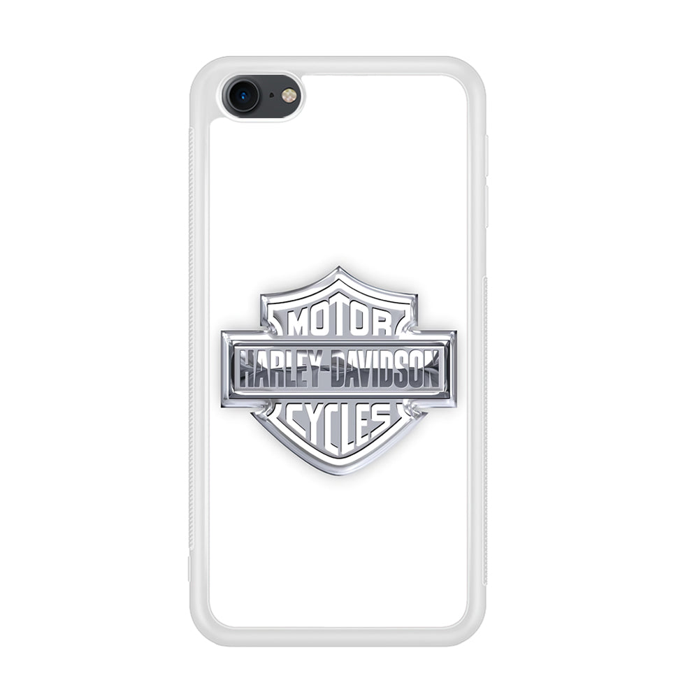 Harley Davidson Logo Silver iPod Touch 6 Case