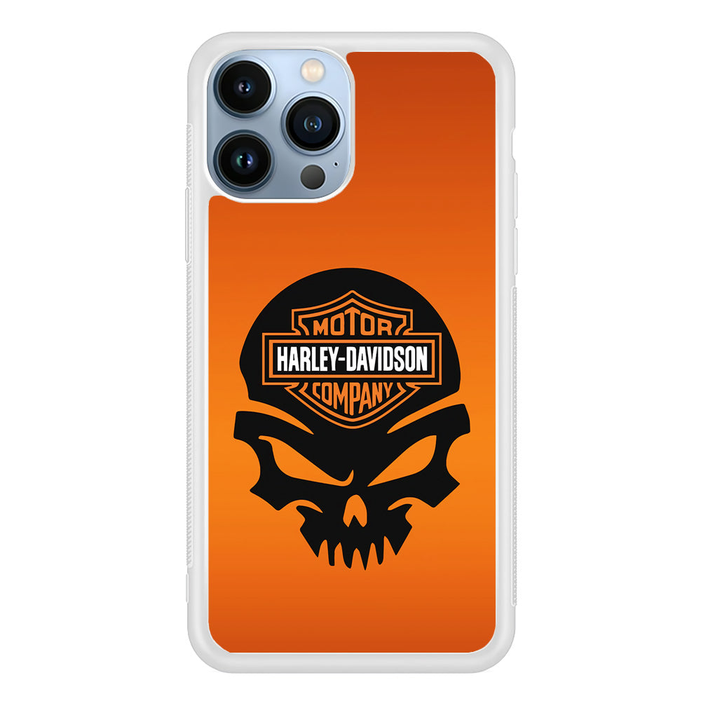 Harley Davidson Skull Logo iPhone 13 Pro Case