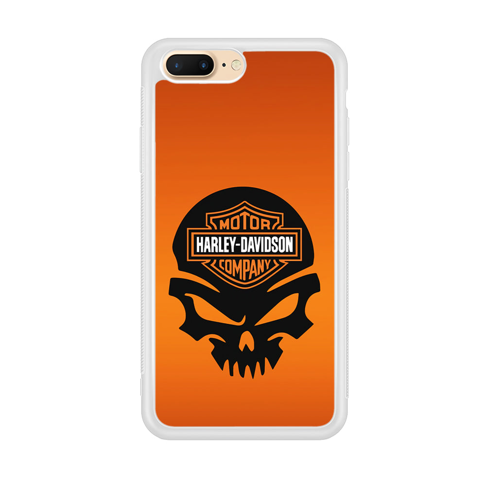 Harley Davidson Skull Logo iPhone 8 Plus Case