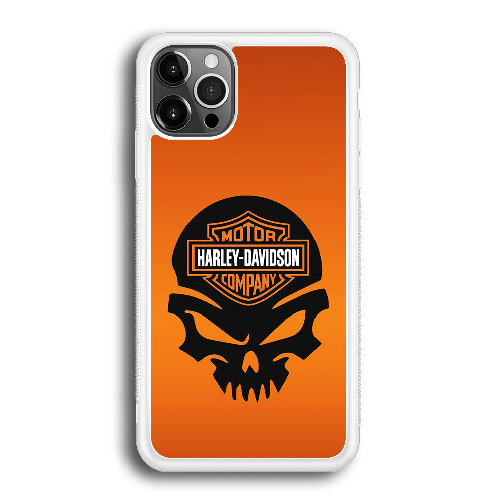 Harley Davidson Skull Logo iPhone 12 Pro Case