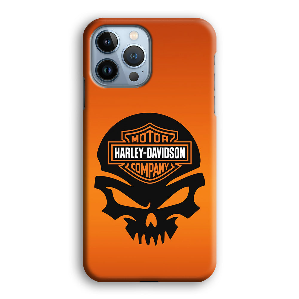 Harley Davidson Skull Logo iPhone 14 Pro Max Case