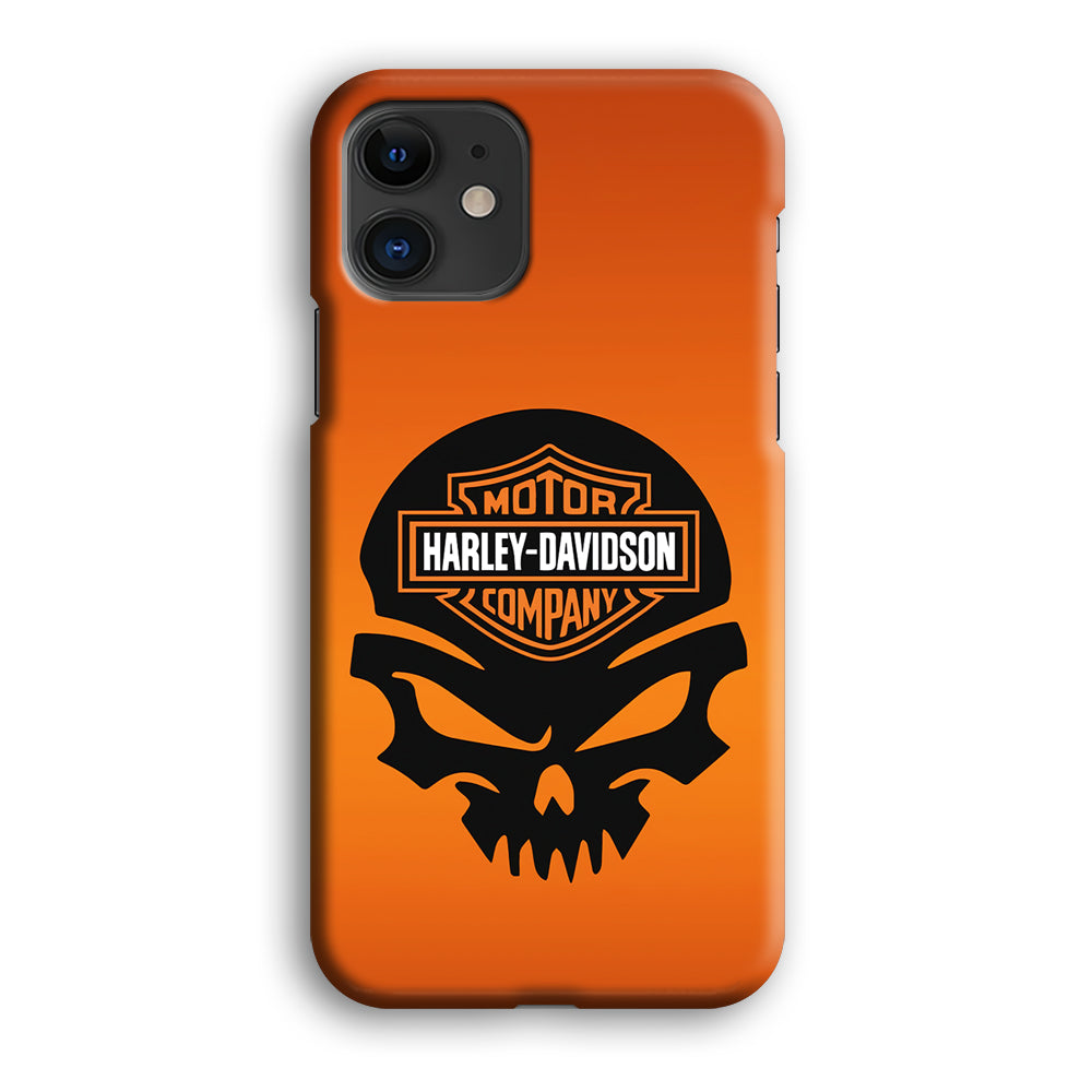 Harley Davidson Skull Logo iPhone 12 Mini Case