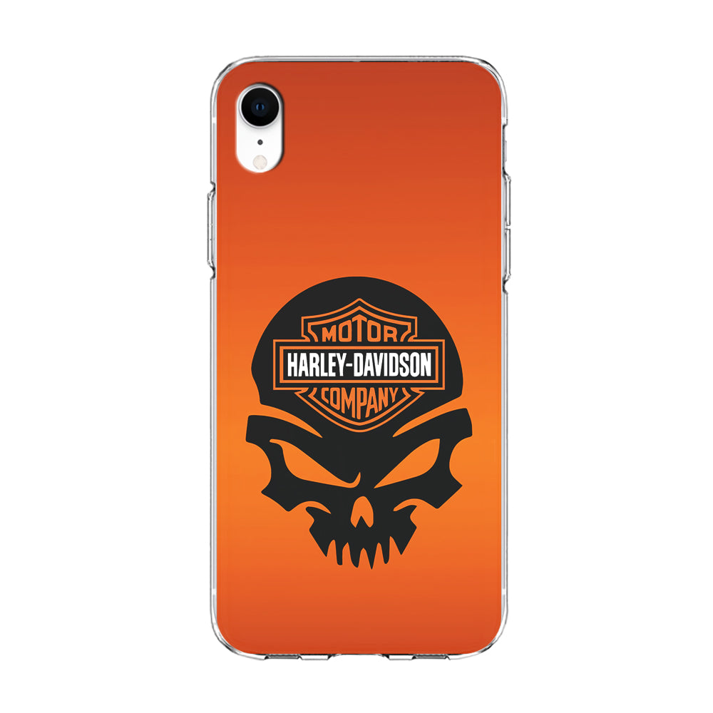 Harley Davidson Skull Logo iPhone XR Case