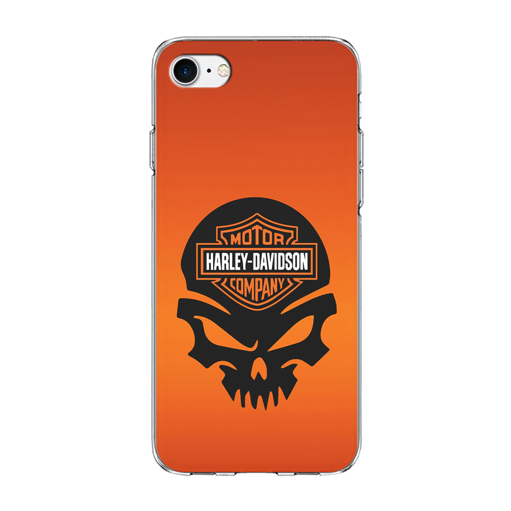 Harley Davidson Skull Logo iPhone SE 2020 Case