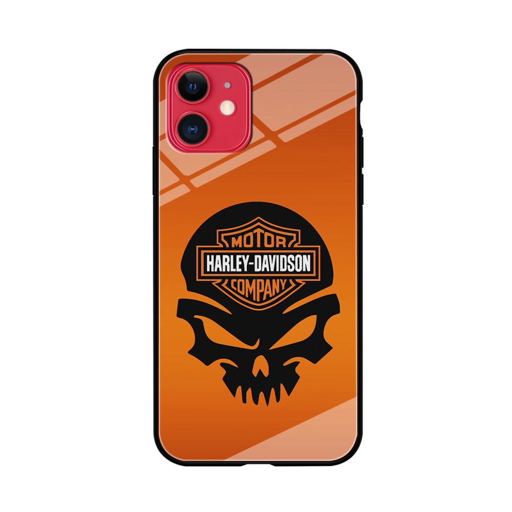 Harley Davidson Skull Logo iPhone 11 Case