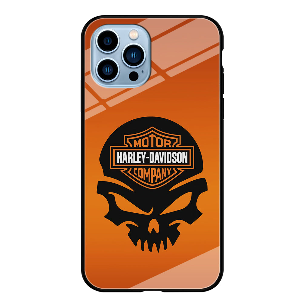 Harley Davidson Skull Logo iPhone 14 Pro Case