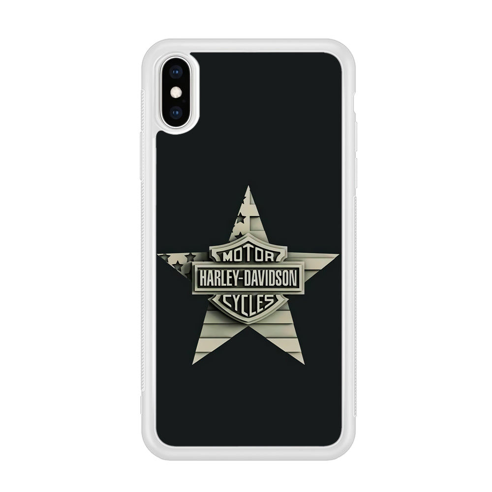 Harley Davidson Star Logo iPhone X Case