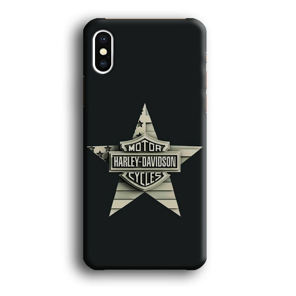 Harley Davidson Star Logo iPhone X Case