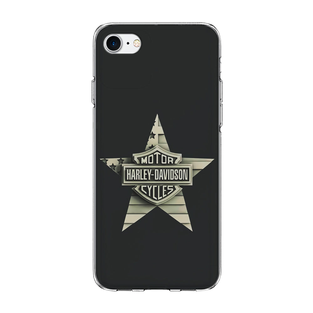 Harley Davidson Star Logo iPhone 8 Case