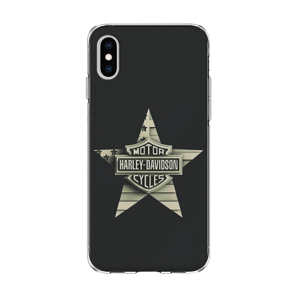 Harley Davidson Star Logo iPhone X Case