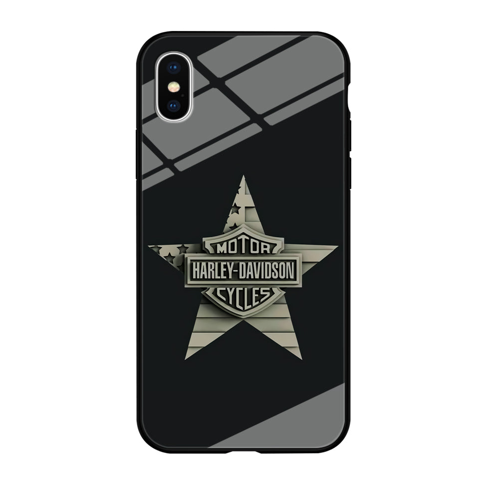 Harley Davidson Star Logo iPhone X Case