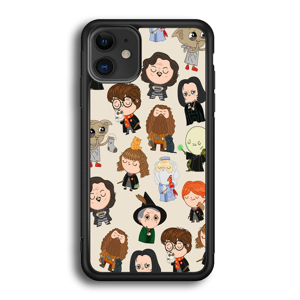 Harry Potter Cute Character iPhone 12 Mini Case