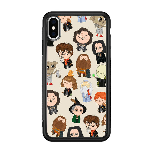 Harry Potter Cute Character iPhone Xs Max Case