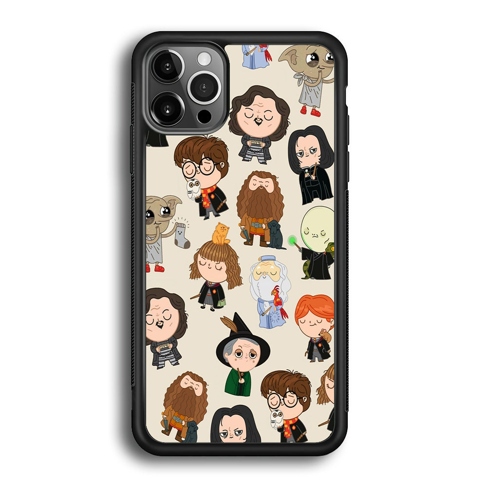 Harry Potter Cute Character iPhone 12 Pro Case