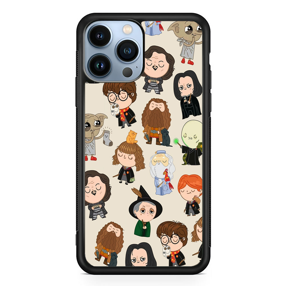 Harry Potter Cute Character iPhone 14 Pro Max Case