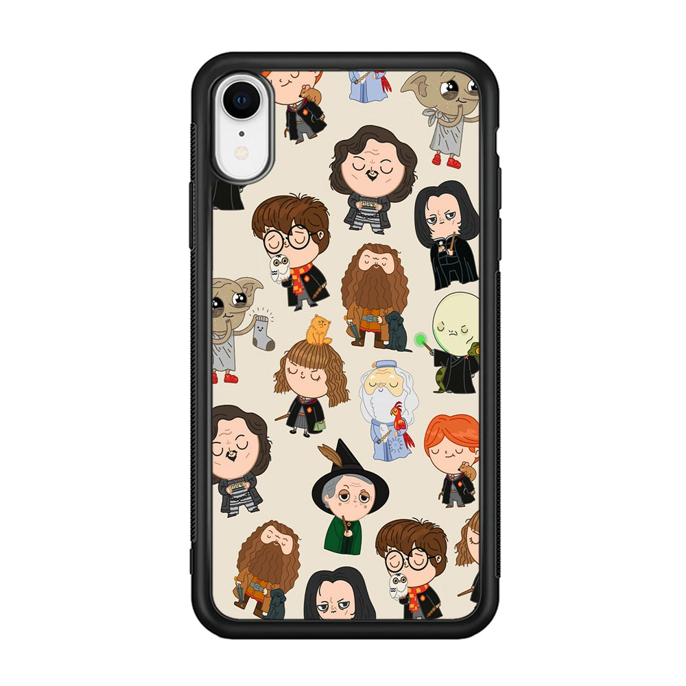 Harry Potter Cute Character iPhone XR Case