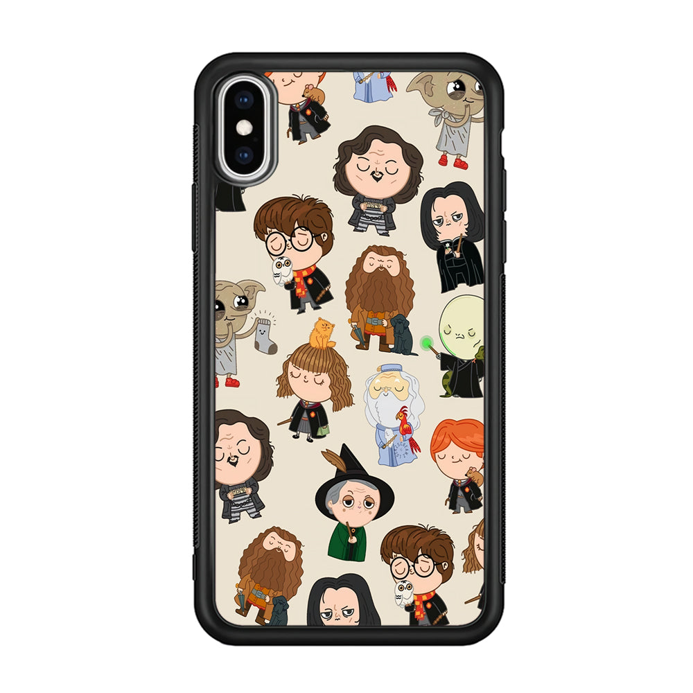 Harry Potter Cute Character iPhone X Case