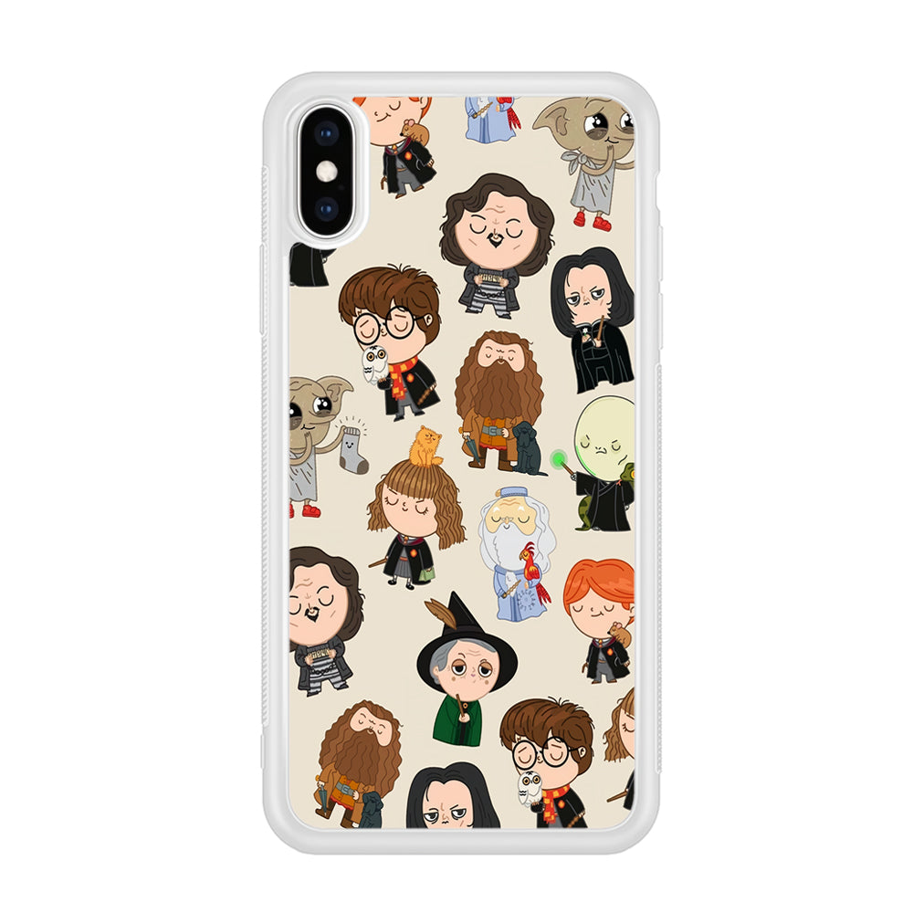 Harry Potter Cute Character iPhone Xs Max Case