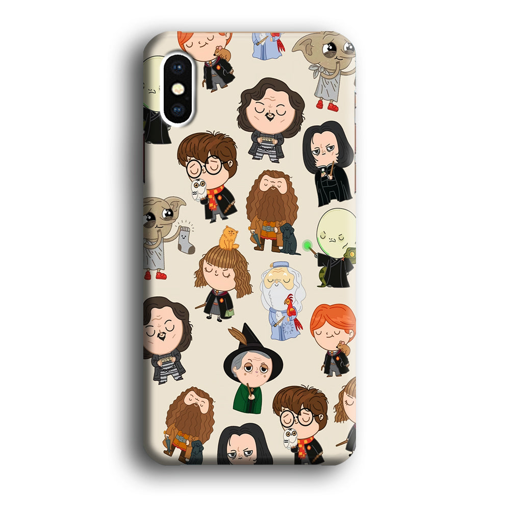 Harry Potter Cute Character iPhone Xs Case