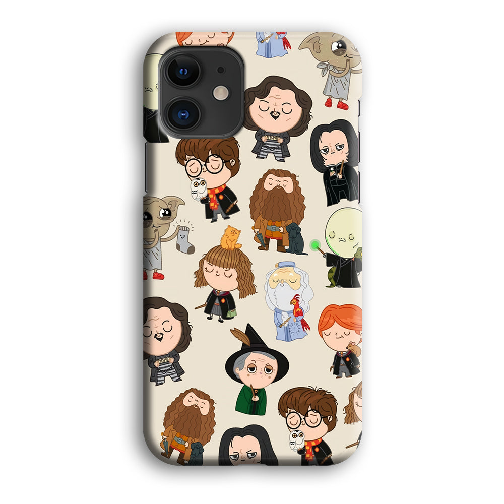 Harry Potter Cute Character iPhone 12 Mini Case