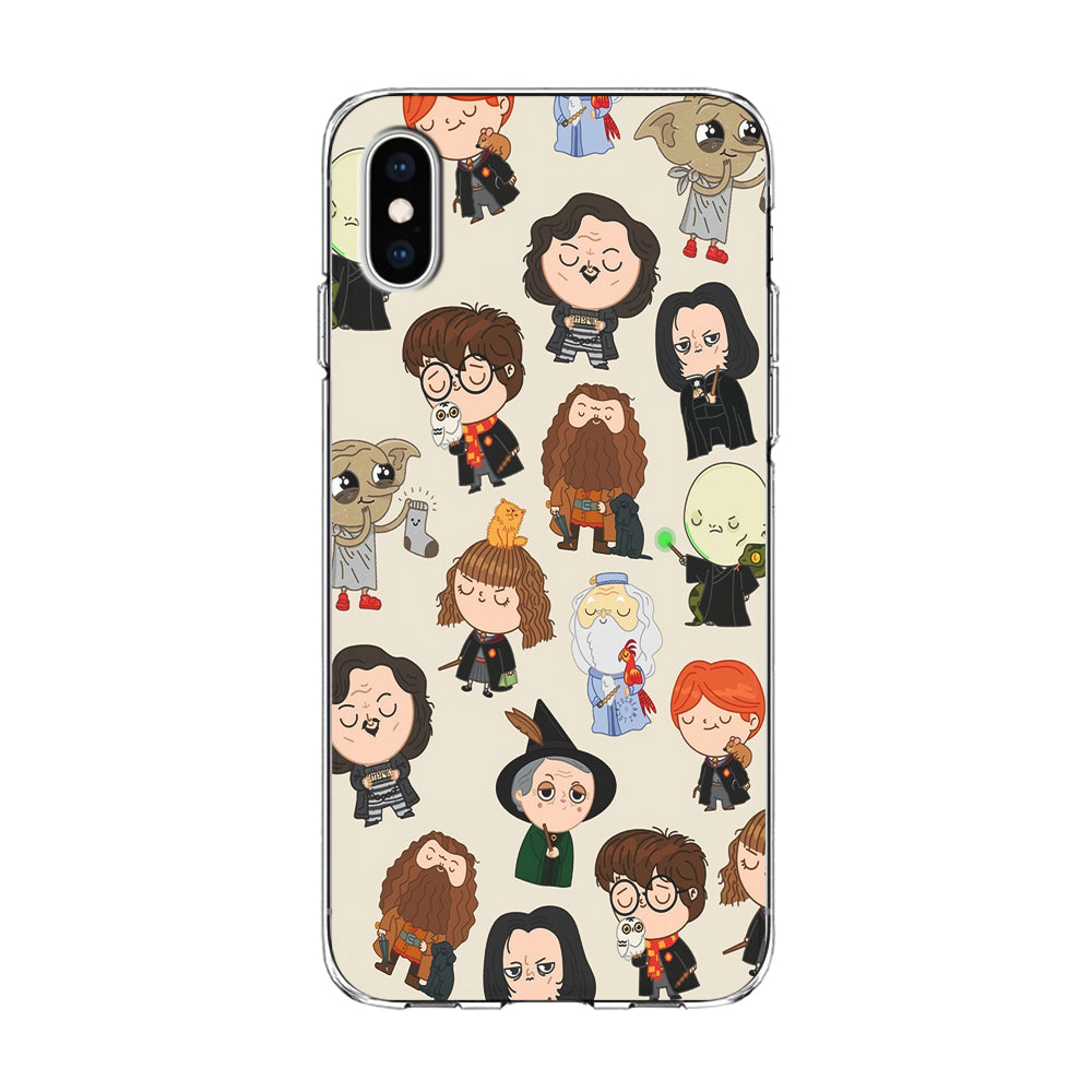 Harry Potter Cute Character iPhone Xs Max Case