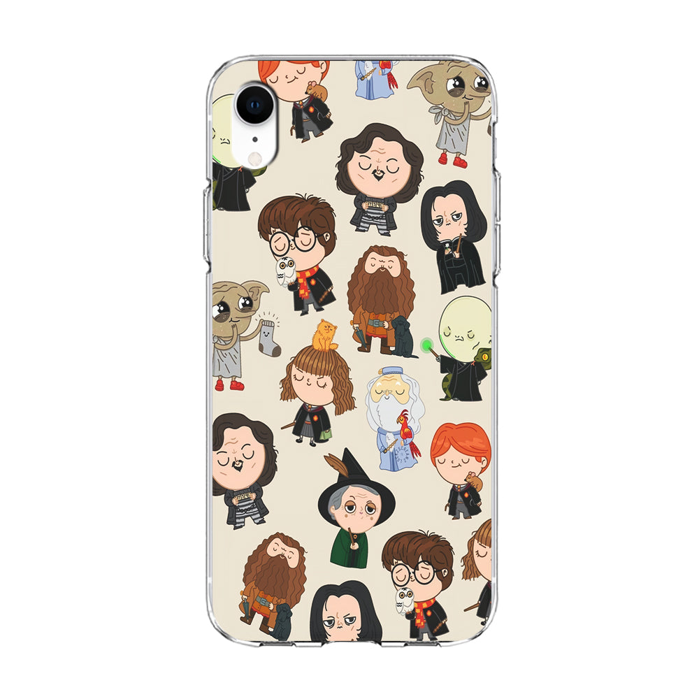 Harry Potter Cute Character iPhone XR Case