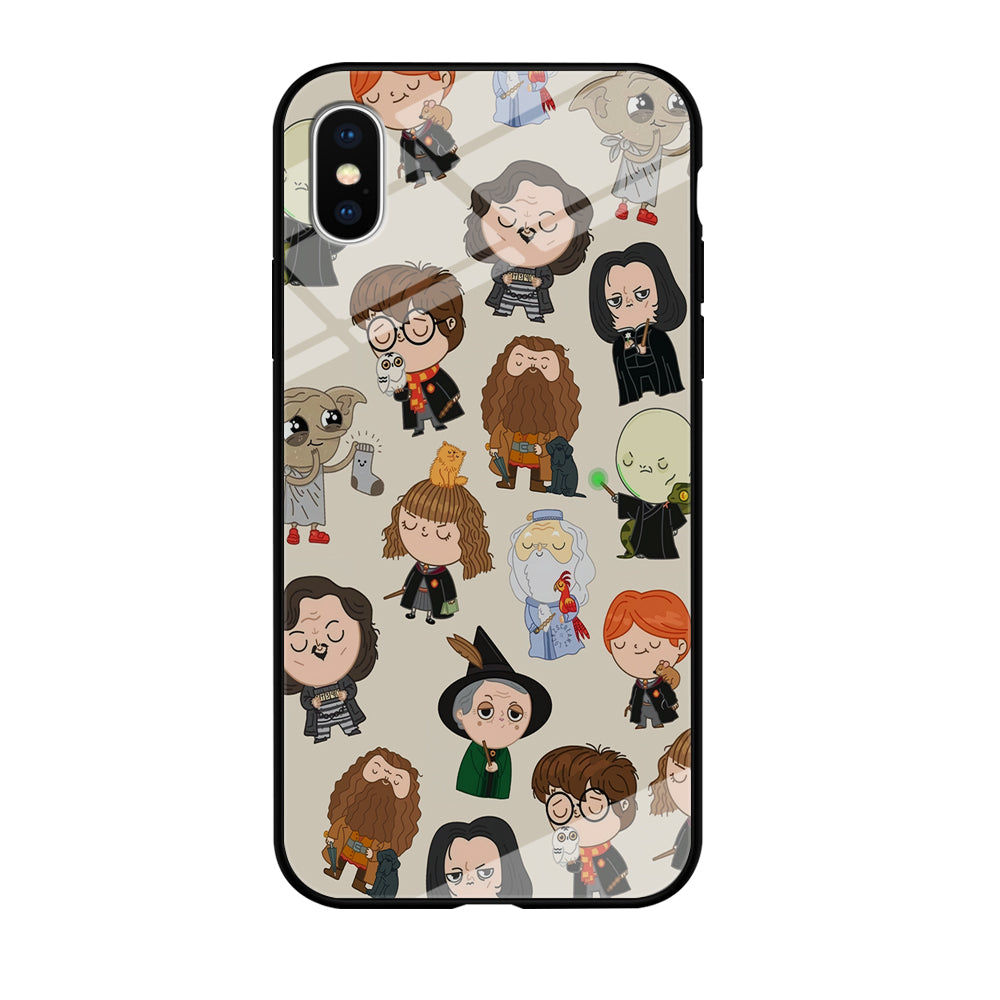 Harry Potter Cute Character iPhone Xs Max Case