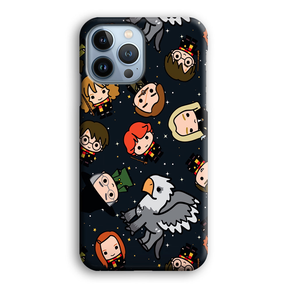 Harry Potter Doodle Star iPhone 14 Pro Case