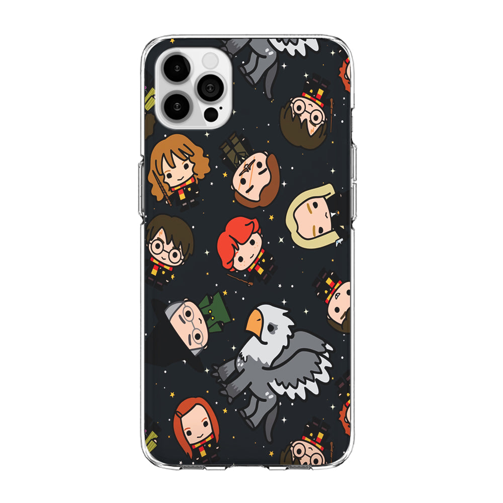 Harry Potter Doodle Star iPhone 14 Pro Max Case