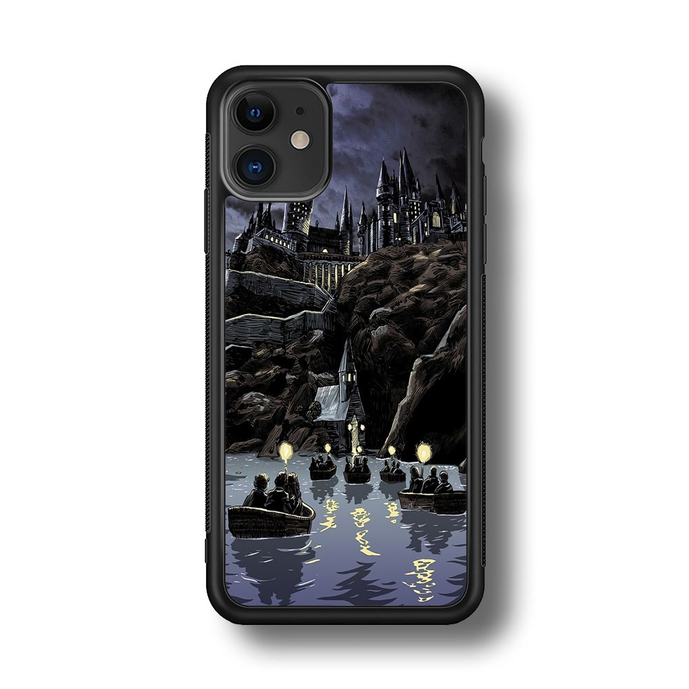 Harry Potter Hogwarts Painting iPhone 11 Case