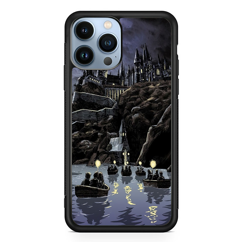 Harry Potter Hogwarts Painting iPhone 14 Pro Max Case