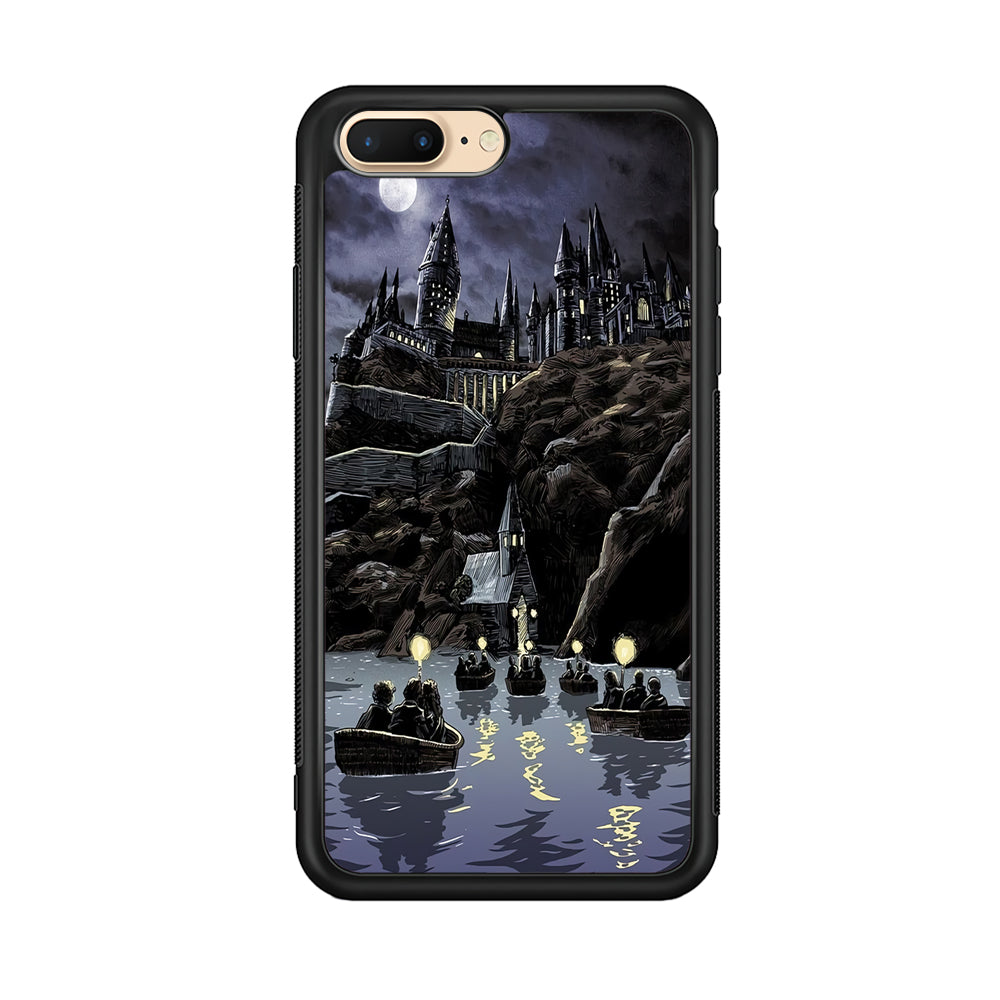 Harry Potter Hogwarts Painting iPhone 8 Plus Case