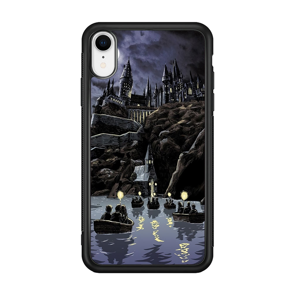 Harry Potter Hogwarts Painting iPhone XR Case